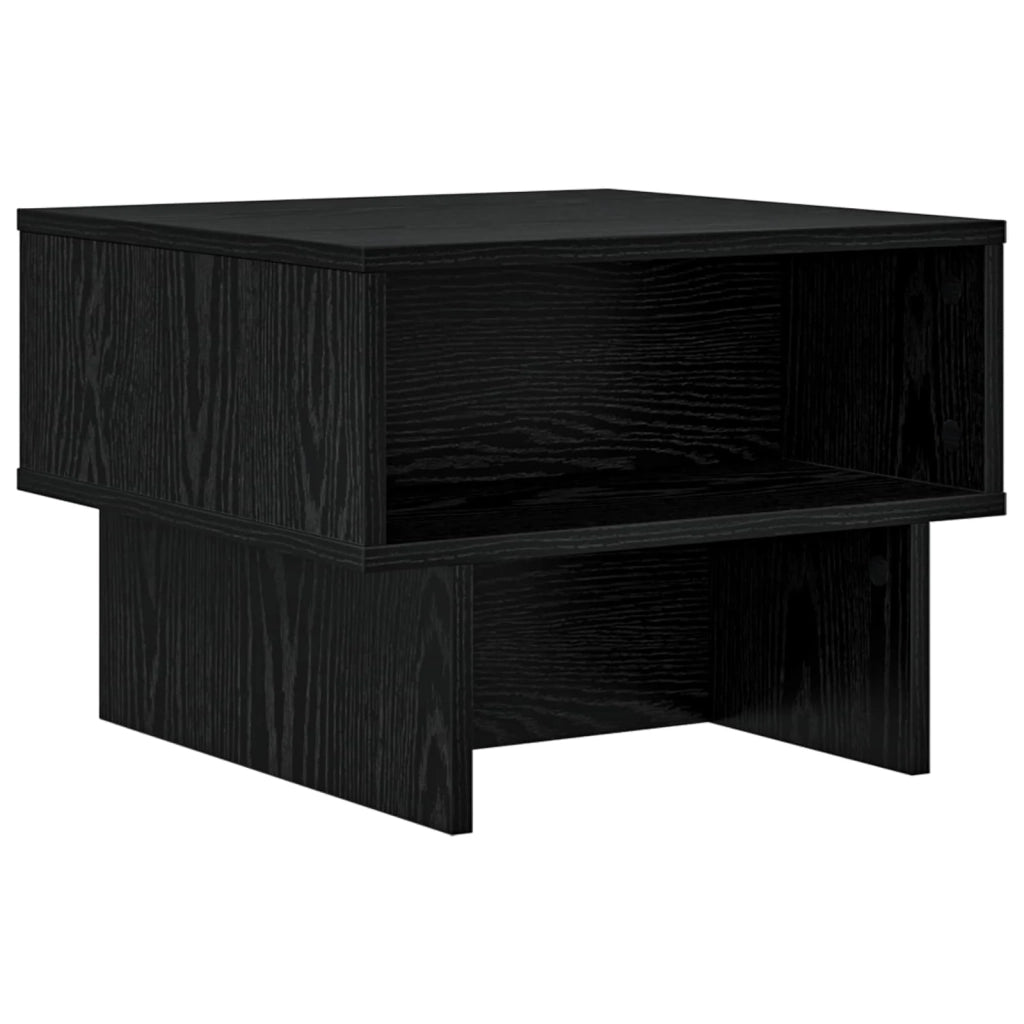 Tavolino da salotto | Tavolino da caff¨¨ | Tavolino da Soggiorno Rovere Nero 48 x 46 x 35 cm