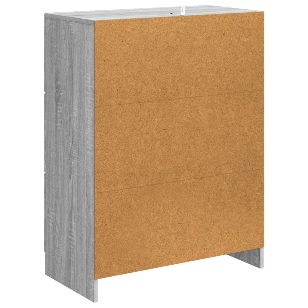 Credenza Grigio Sonoma 66 x 34,5 x 87 cm Legno ingegnerizzato