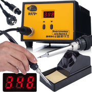 Stazione Saldante 937D+ con Display LCD – 60W, 200-480°C | Griglia Ceramica, ESD Safe, Grotte 900M