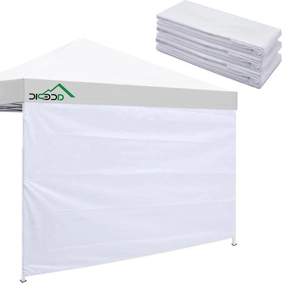 Sottovesti per tenda da campeggio 3x3 210D - impermeabili - 3 parti bianche