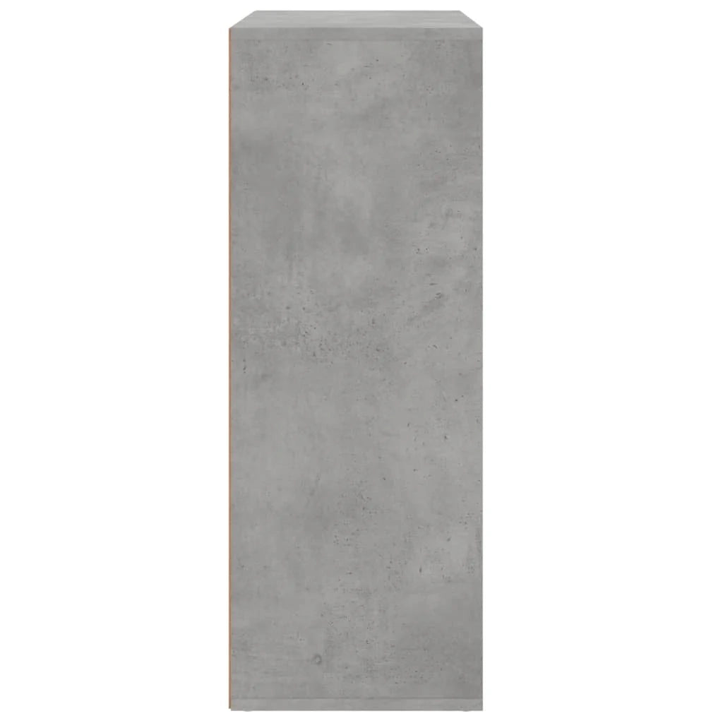 Buffet credenza cassettiera armadio mobile contenitore organizer per cucina soggiorno salotti set da 2 60 x 31 x 84 cm legno ingegnerizzato grigio 02_0036862