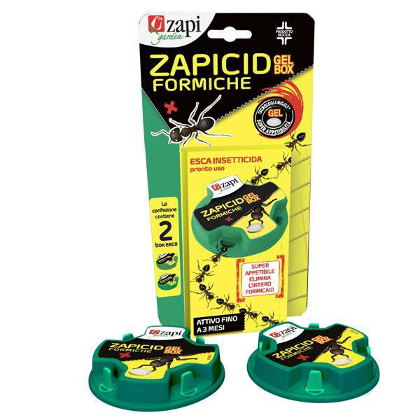 Zapi Zapicid Gel Box Formiche 2 Pezzi per 2gr