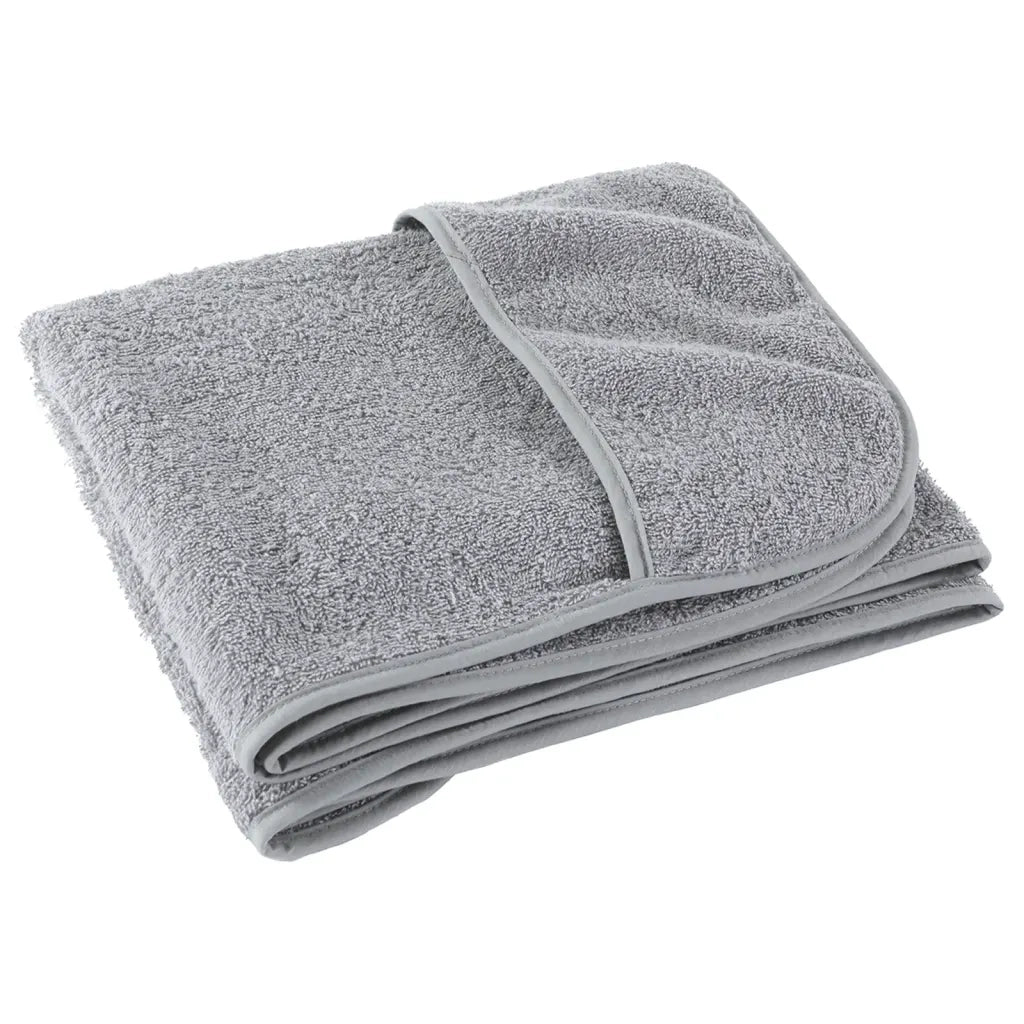 Asciugamani da Spiaggia 2 pz Grigi 60x135 cm Tessuto 400 GSM CFW1953738