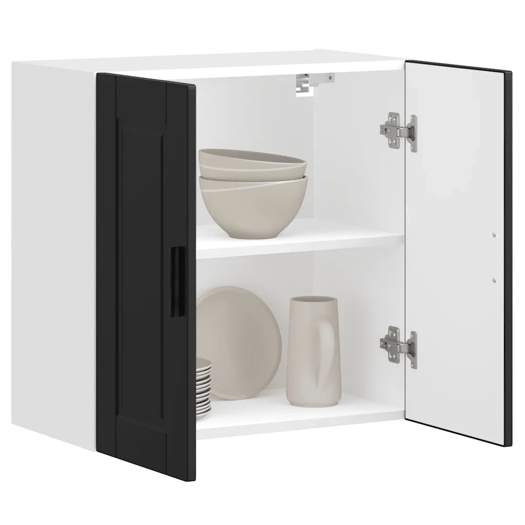 Pensile da Cucina Porto Nero in Legno Multistrato 854058
