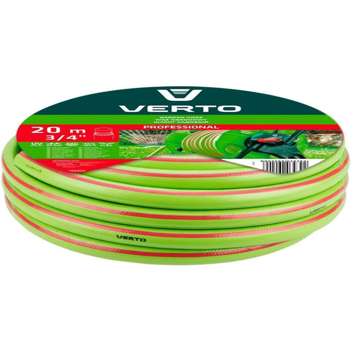 Topex 15g823 tubo da giardino 20 20 m, 3/4 pro, 3 strati, 25ba ds