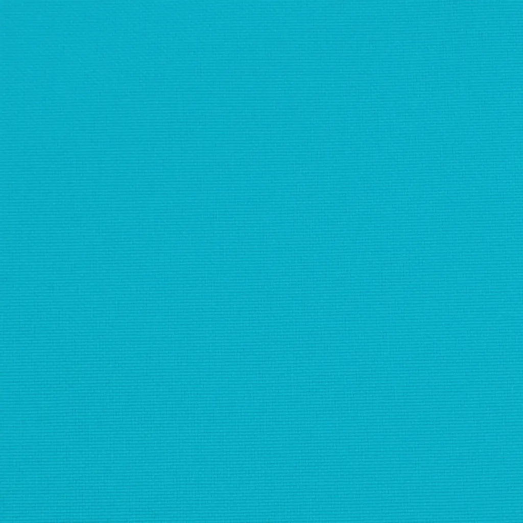 Cuscini Sedia Schienale Basso 6 pz Turchese in Tessuto Oxford 377736