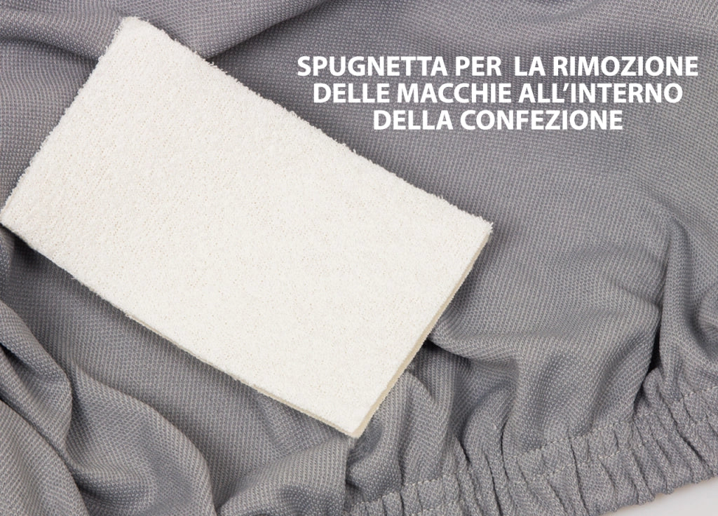 Copridivano Antimacchia Elasticizzato Protettivo Impermeabile Genius Tinta Unita - 2 Posti - Rosso 1016