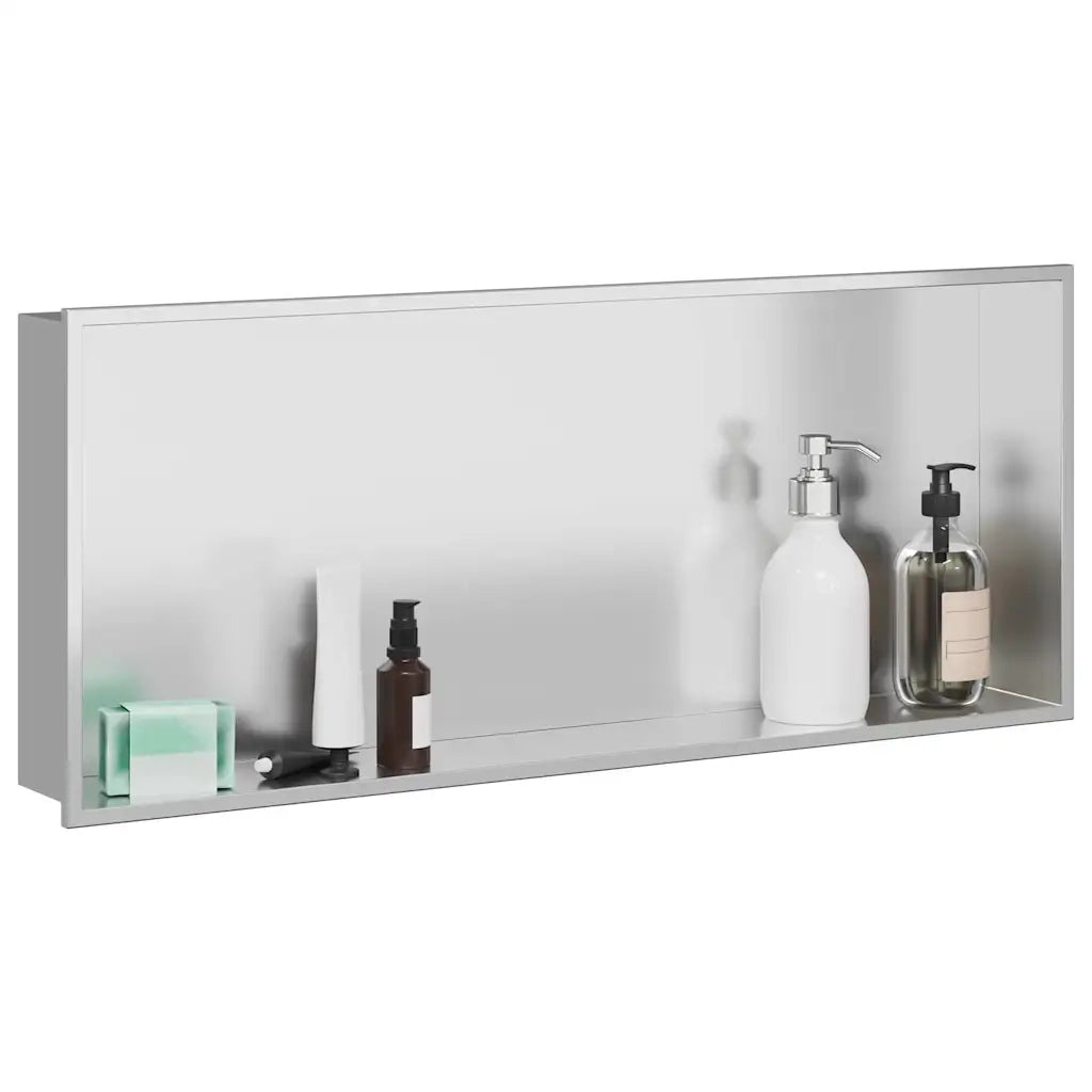 Nicchia per doccia Argento 75 x 30 x 9,5 cm CFW6202590