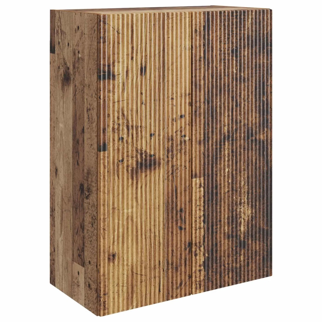 Mobiletto a muro Legno antico 66 x 34,5 x 90 cm 898403