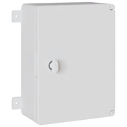 Armadio elettrico moderno per stoccaggio interno/esterno 47 x 20 x 60 cm plastica grigia 02_0058195