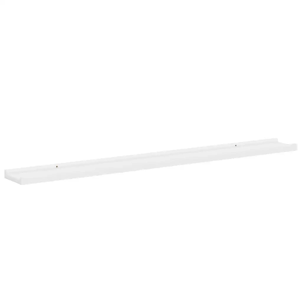 Mensole da Parete 4 pz Bianche 100x9x3 cm cod mxl 33553