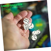 Set di Cubi da Gioco da 10 - Luci a Dadi a 6 Facce - Gioco per Famiglia - Gioco Indoor/Outdoor - 16 mm