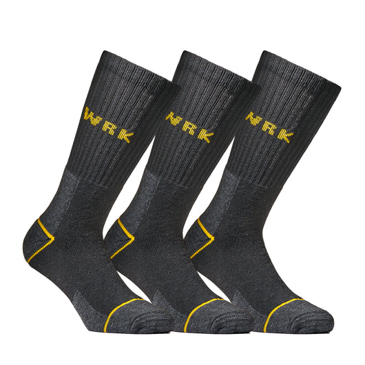 CALZA CORTA NERO (3 PAIA) ANTI INFORTUNISTICA 39/42