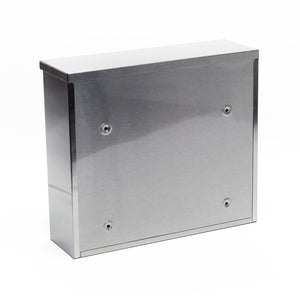 Cassetta postale singola V13 in acciaio inox 360 x 115 x 320 mm