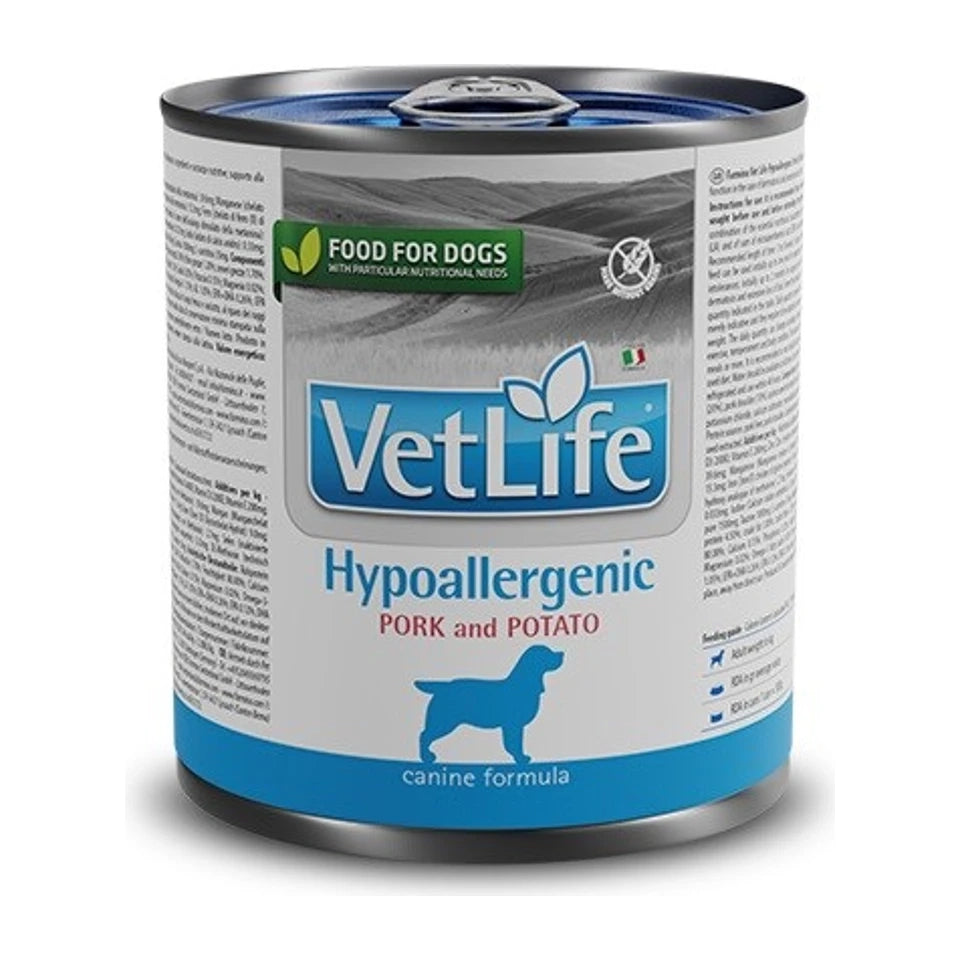 FARMINA Vet Life Ipoallergenico Maiale e Patate - Cibo umido per cani - 300 g