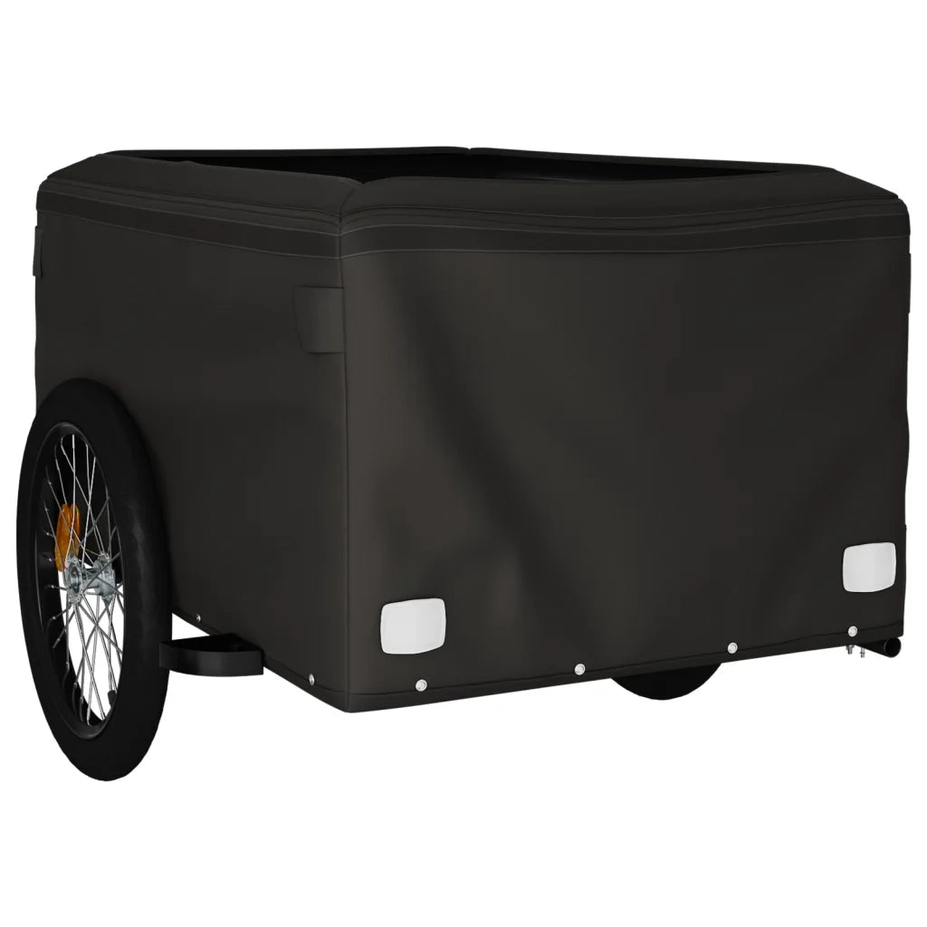 Rimorchio da Bici Nero e Rosso 45 kg in Ferro CFW8247098