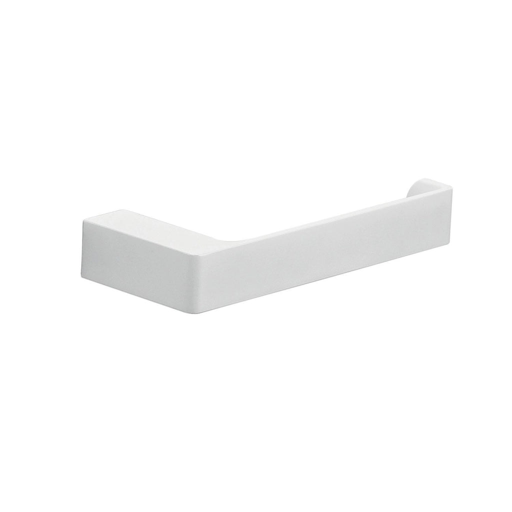 Portarotolo da muro in ottone e Cromall PI24 Gedy serie PIRENEI Bianco Opaco