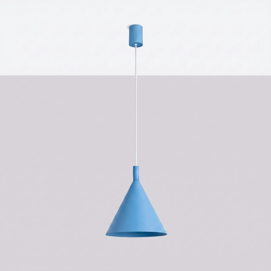 Lampada a sospensione NOX 25 azzurro