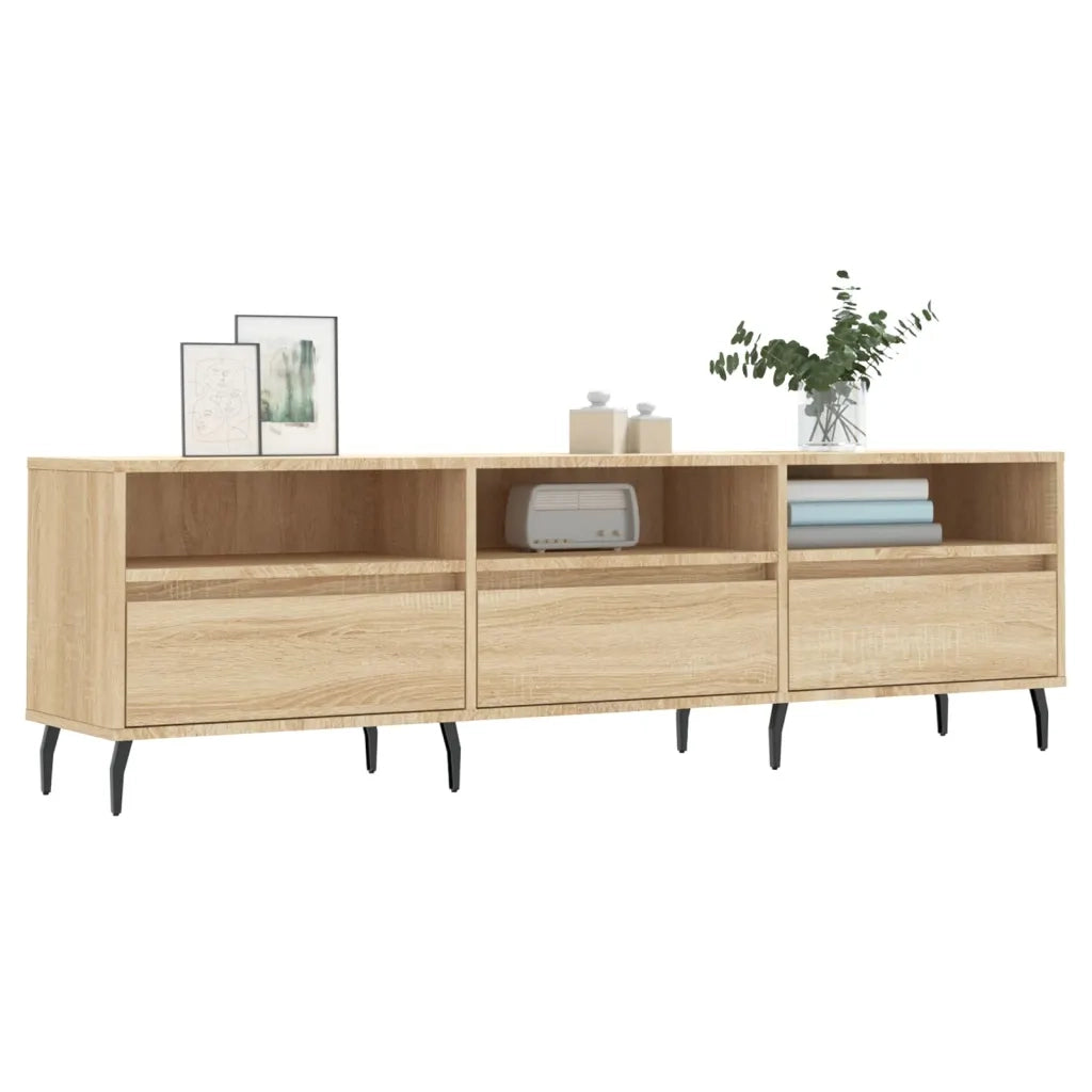 Mobile TV | Armadietto TV | Mobile Porta TV Rovere Sonoma 150x30x44,5 cm Legno Multistrato