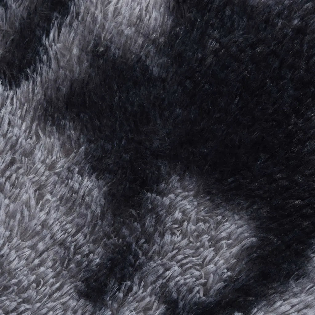Tappeto Shaggy a Pelo Lungo NAVARRA Grigio Scuro 160x230 cm