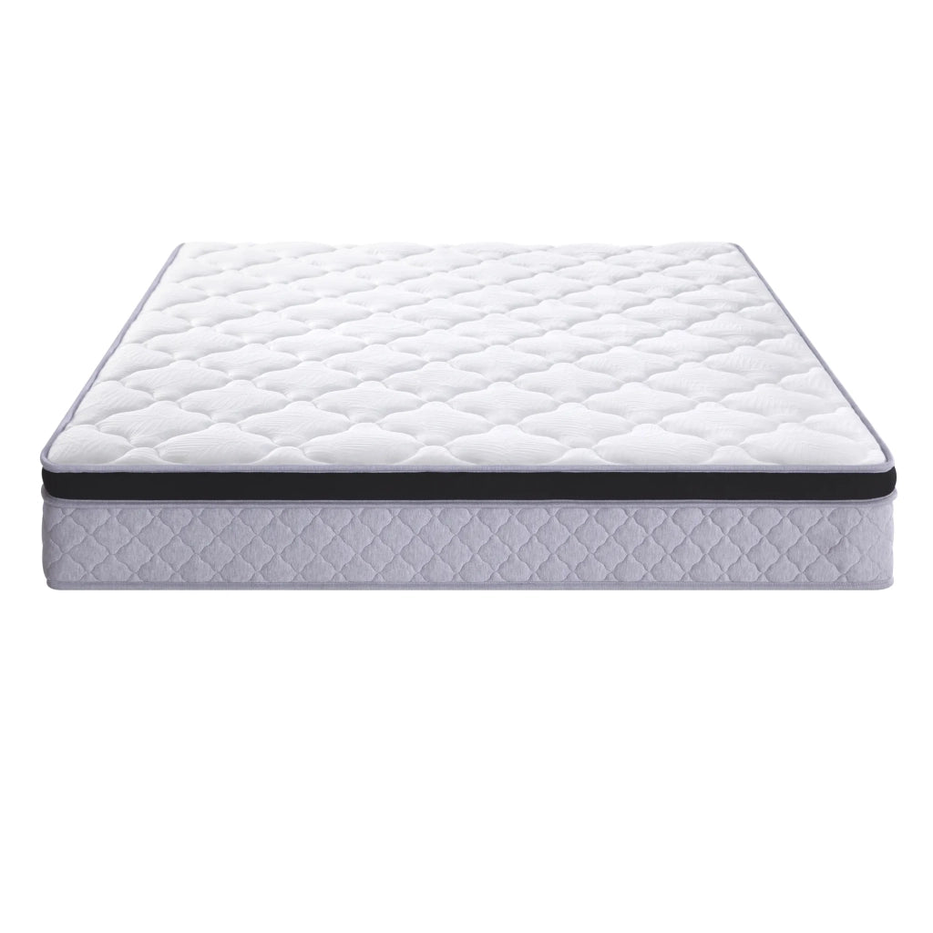 Materasso a Molle con Supporto Lombare Ergonomico Rigidità H3 140x200x25 cm; Bianco