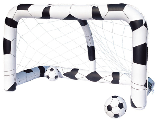 porta calcio gonfabile con palloni cm 213x122x137h cod:ferx.34860