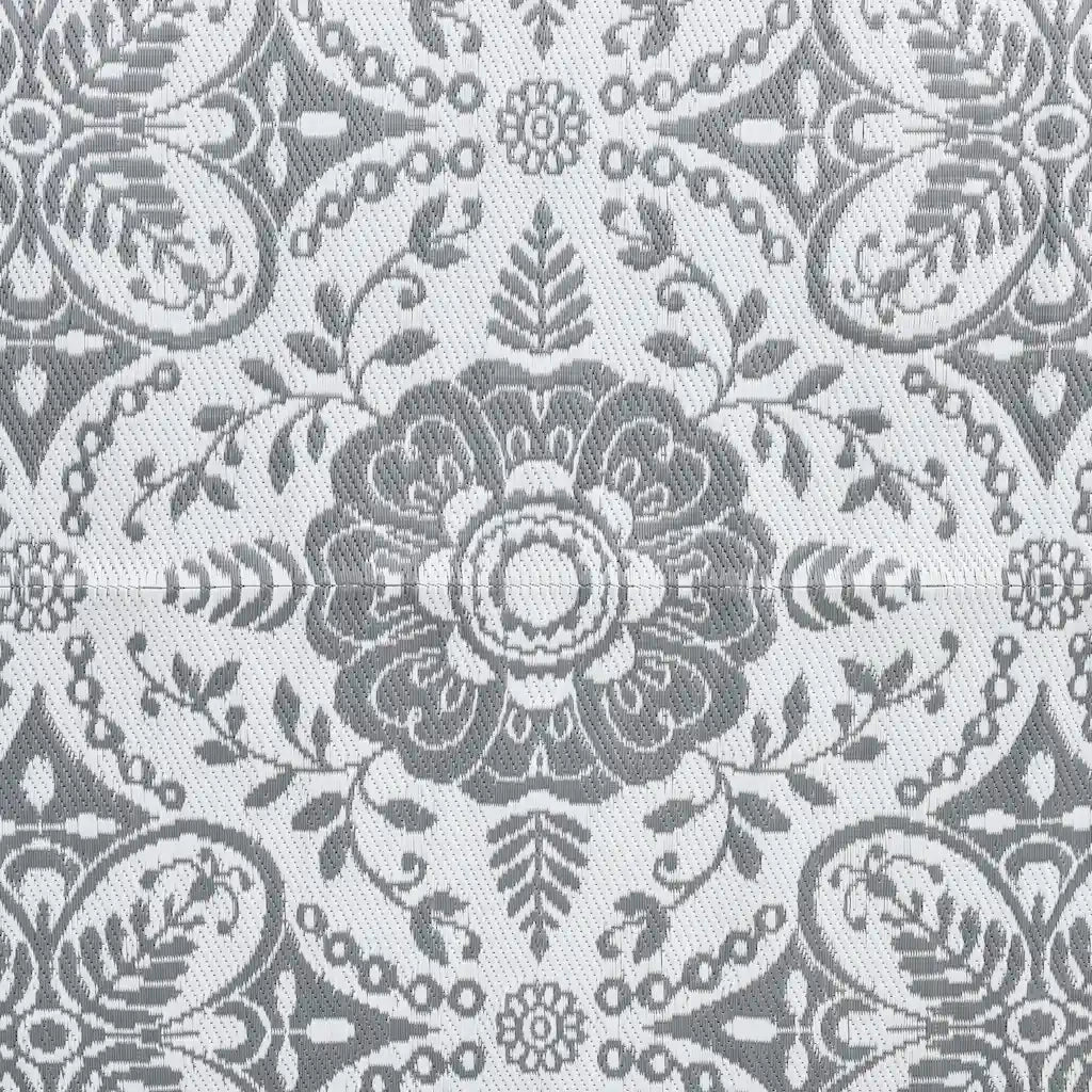 Tappeto da Esterni ARAKIL Grigio Chiaro 190x290 cm in PP CFW4013604