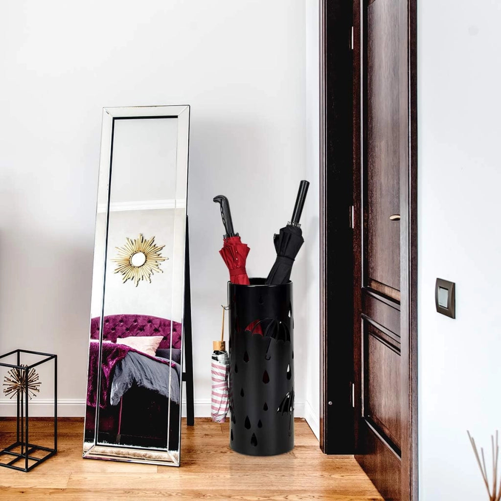 Set di 2 tavolini ausiliari di bambù impilabili con ripiano di scomparto aperto, tavolo da notte di legno per spazi piccoli per la casa, camera da letto, soggiorno, corridoio