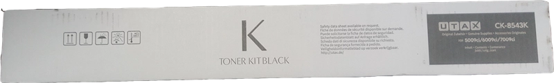 ORIGINAL Utax toner nero CK-8543K 1T0C2G0UT0 ~40000 Seiten