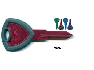 CHIAVI GIOBERT PER AUTO LANCIA GT18RU2- - GT18RU2 ultralite viola - 5 pezzi SILCA