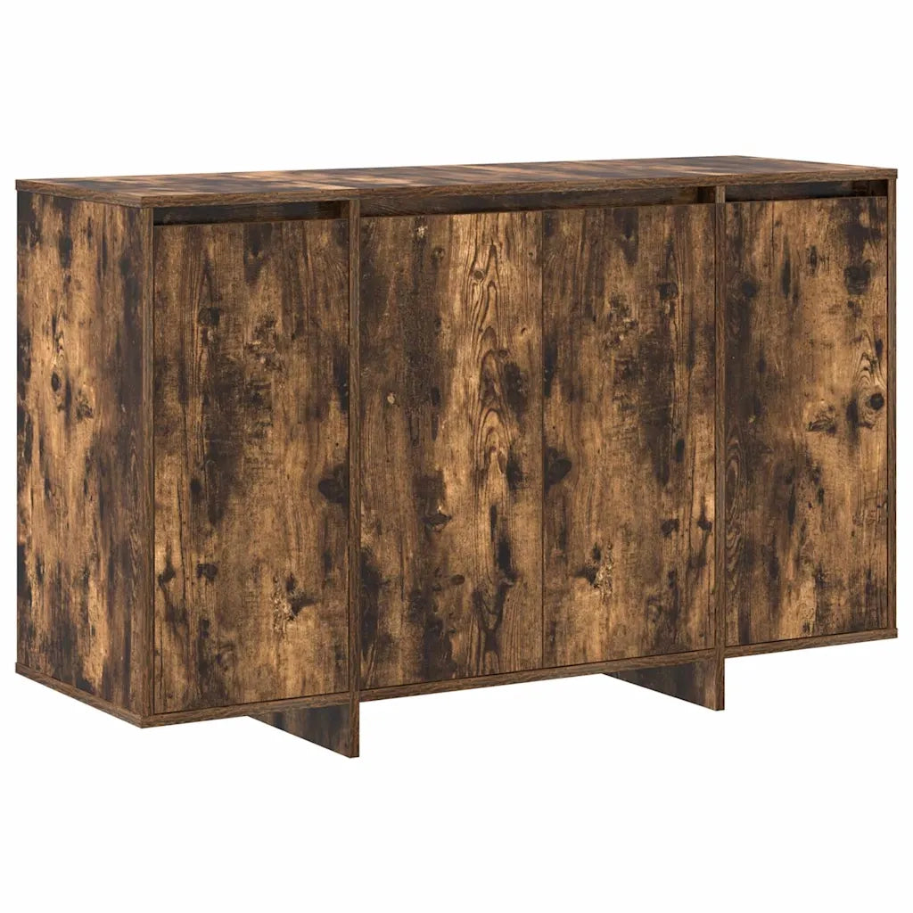 Credenza Rovere fumo 120 x 41 x 75 cm Legno multistrato 3333900