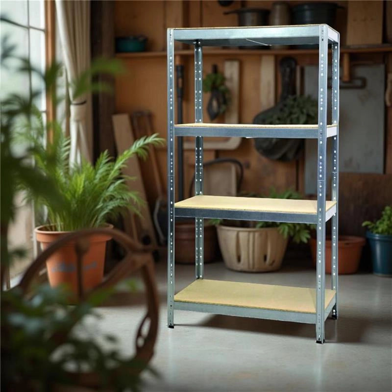SCAFFALE IN METALLO JOKER 90 X 40 X H 174 CM 4 RIPIANI 175 KG A PIANO