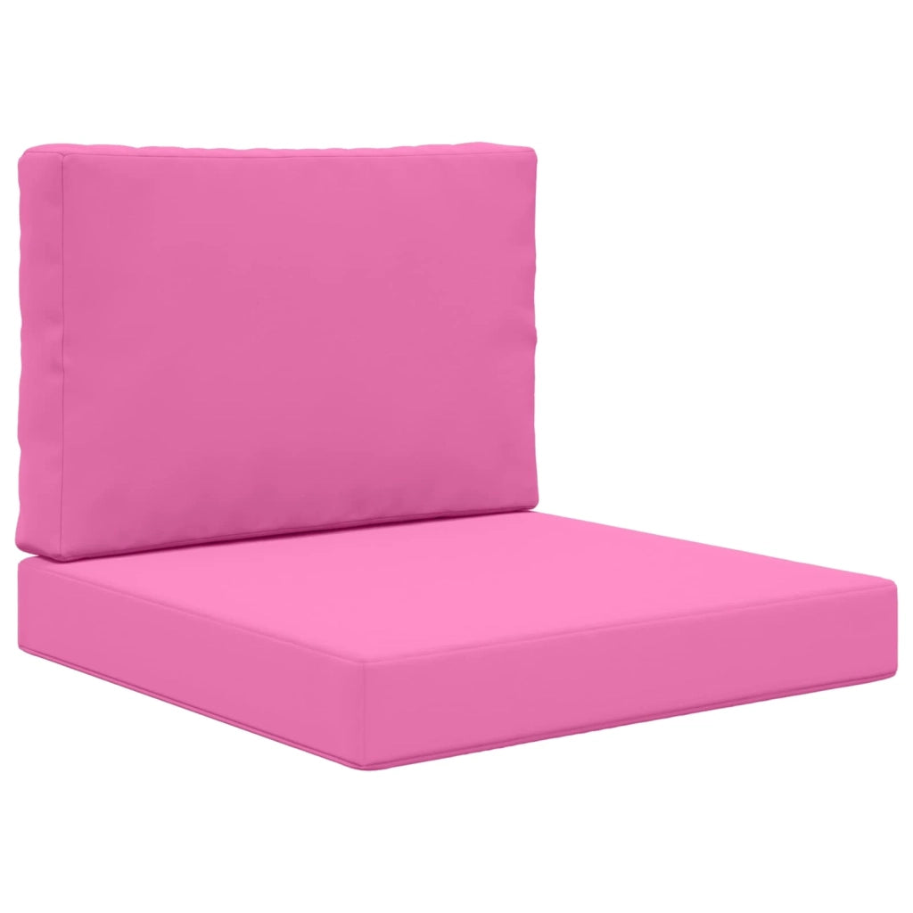 Cuscino per divano da esterno 2 pcs Rosa Poliestere
