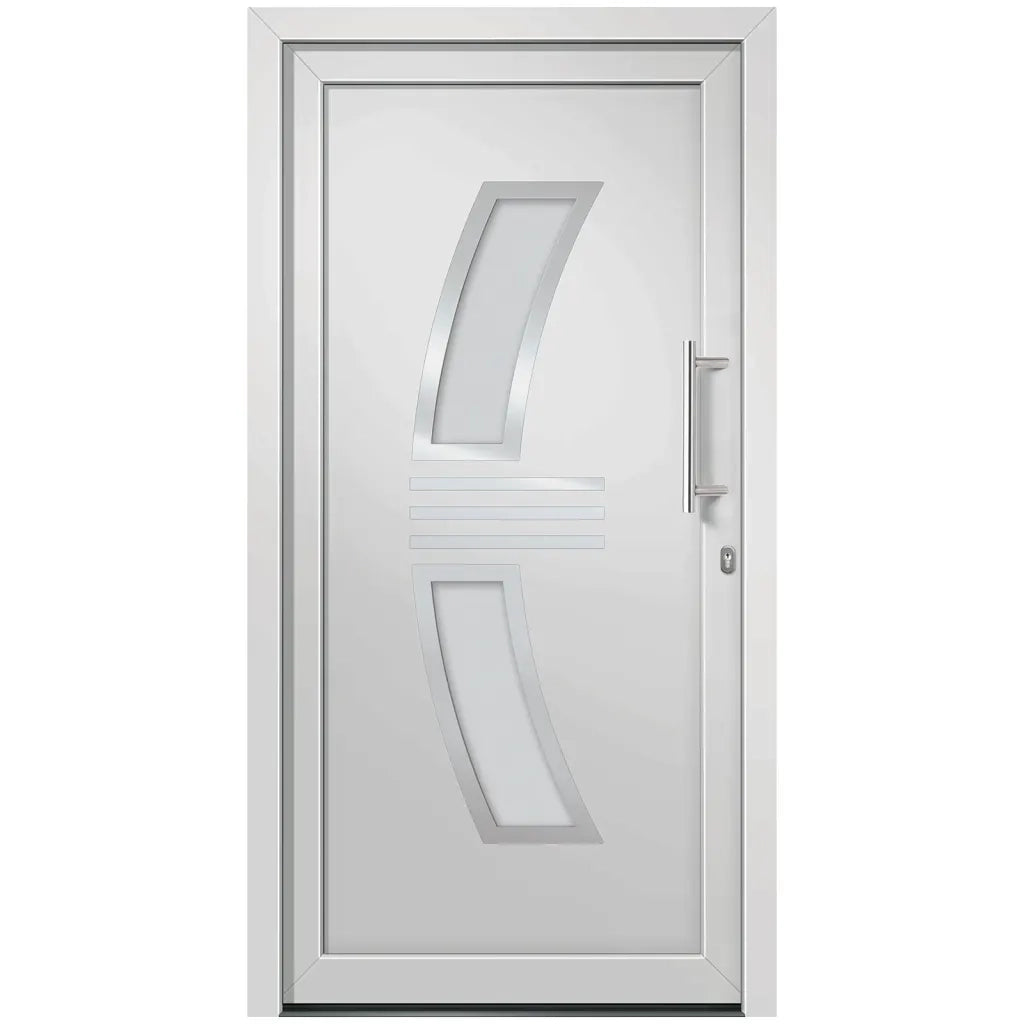Porta di Ingresso Bianca 88x200 cm 3057565