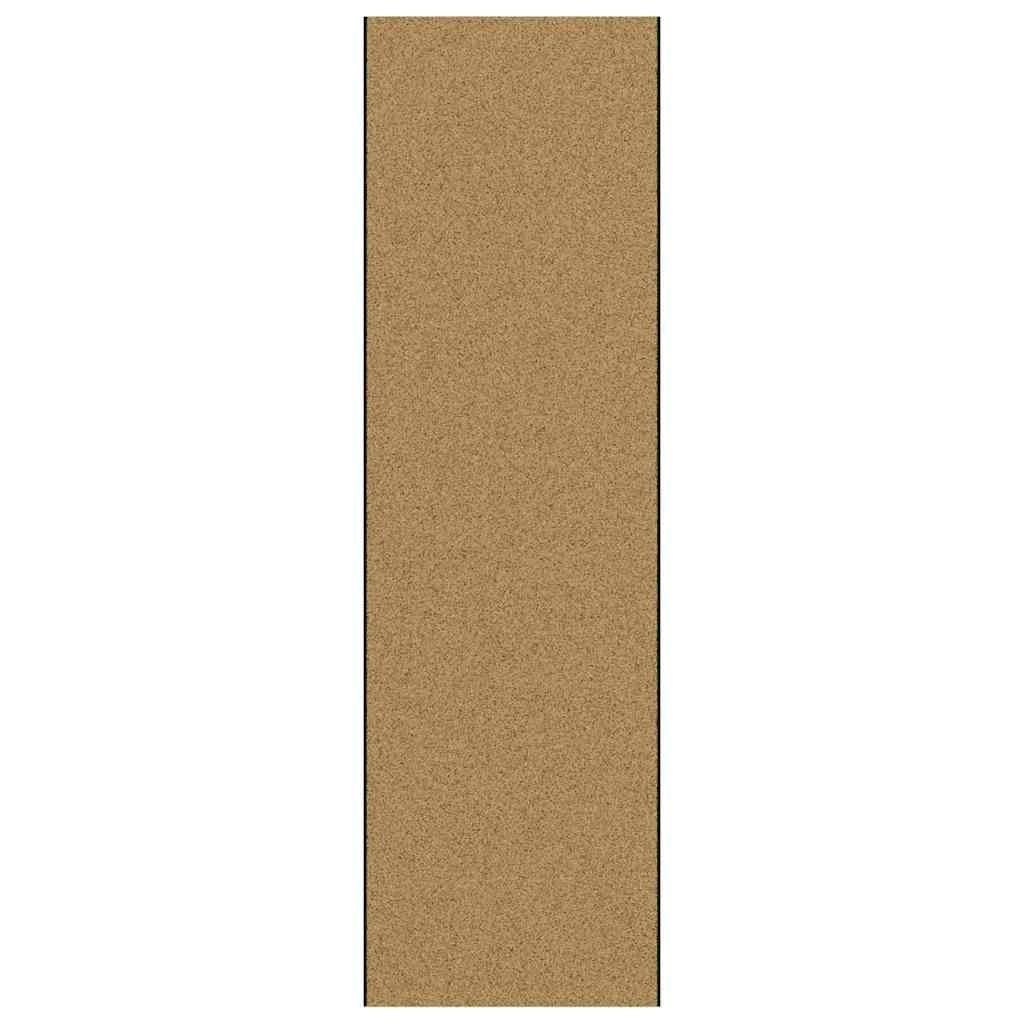 Zerbino d'ingresso moderno rettangolare antiscivolo per interni/esterni 120 x 400 cm in poliammide color crema 02_0057958