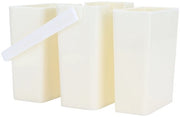 Supporto per pennelli a pennello 3 pezzi - Cassetta di pennelli smontabile - Bacchi per acqua per acquerelli - Deposito pennelli - Facile da montare - Set di pennelli