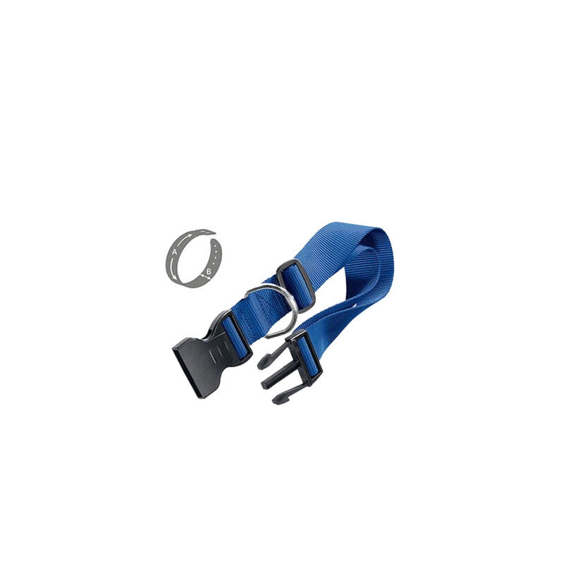 ZOOV COLLARE REG. IN NYLON BLU MM.15X30/45- 1,0 pz