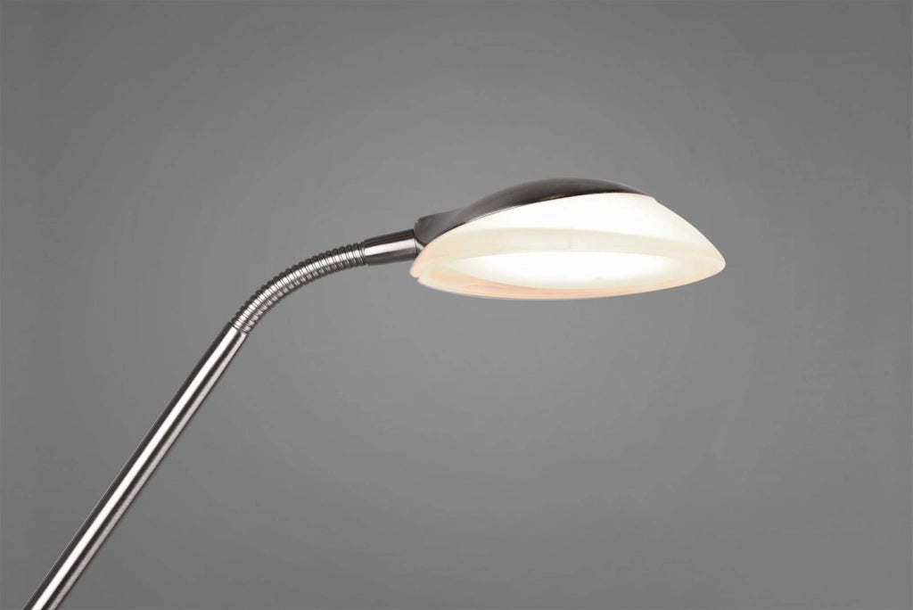 Lampada da terra LED ORSON argento dimmer touch RL