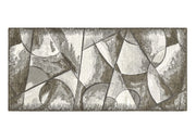 Tappeto Passatoia Cucina Corsia Retro Antiscivolo Disegno Universo By Suardi - 55x280 - Fango