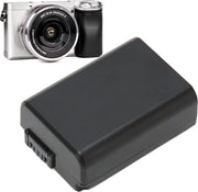 Batteria per Fotocamera - NP FW50 - A6000 A6400 A7m2 A6300 A6100 A5100 Zve10 - 1080 mAh Alta Capacità - Ricambio.