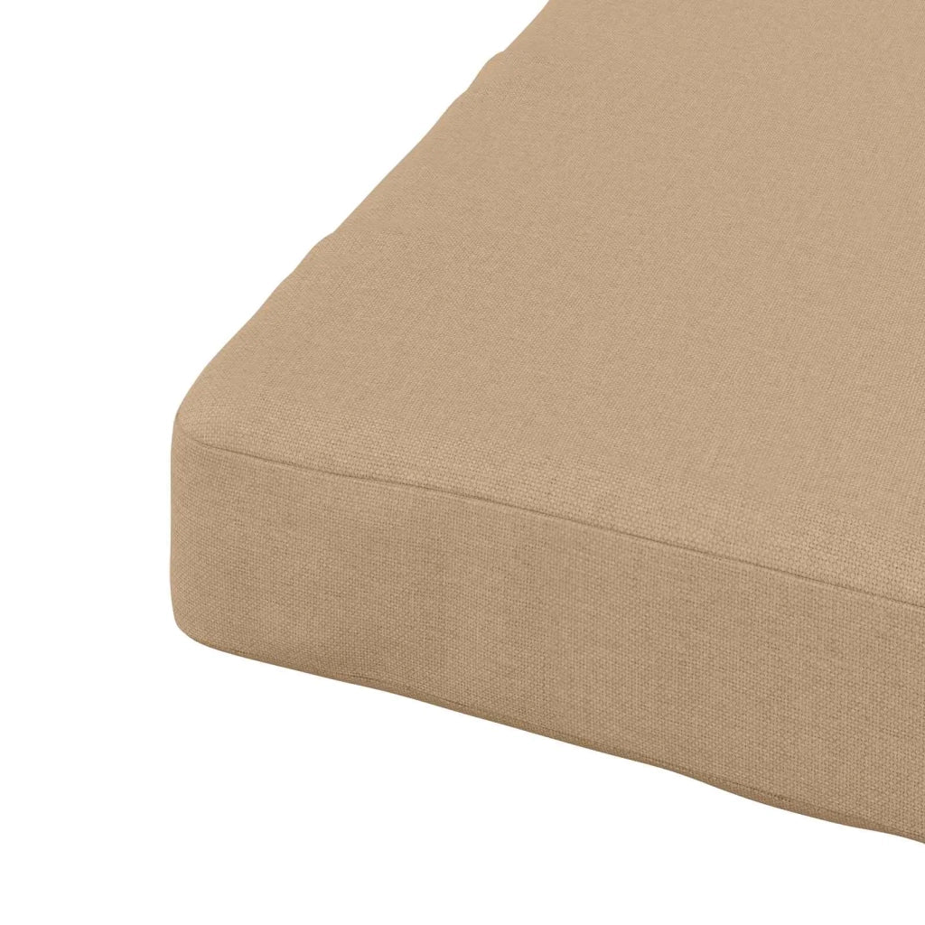 Cuscini per Sedia in 4 Pezzi SOEST 4 pz 100% Poliestere Sabbia 944444