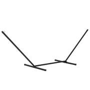 Supporto per amaca ¨C zephmum ¨C nero metallo 360x92x112 cm