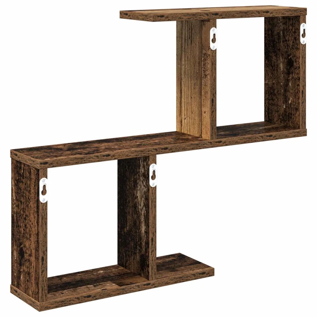 Scaffale da parete Legno antico 60 x 12 x 50,5 cm 8012266