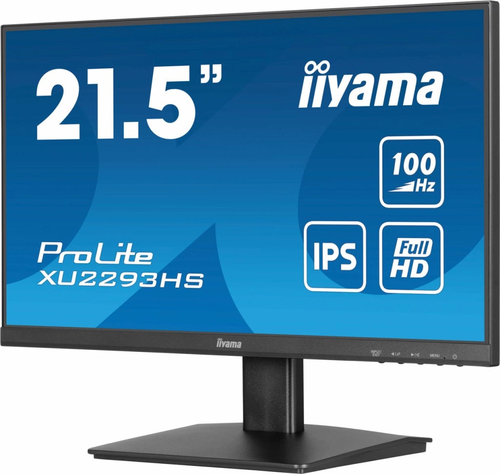 Iiyama prolite xu2293hs-b6 monitor pc 54,6 cm (21.5") 1920 x 1080 pixel full hd led nero