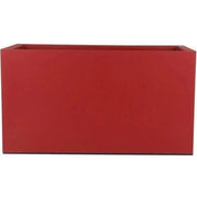 Cestino di fiori in granito - 60x30 cm - rosso
