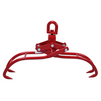 Pinza forestale per legna e tronchi fino a 1310 mm 1500kg di forza di trazione 4 artigli