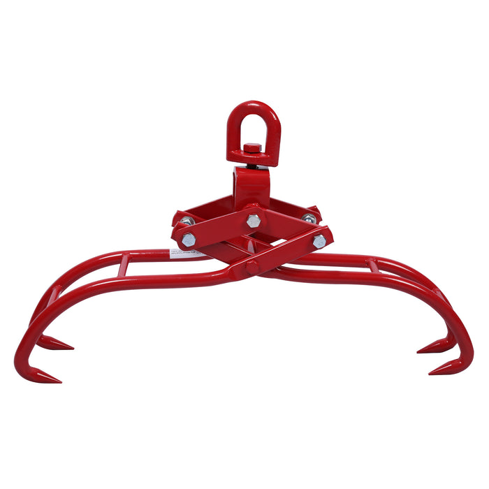 Pinza forestale per legna e tronchi fino a 1310 mm 1500kg di forza di trazione 4 artigli