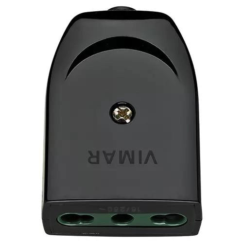 PRESA 2P+T 16A P17/11 ASSIALE NERO