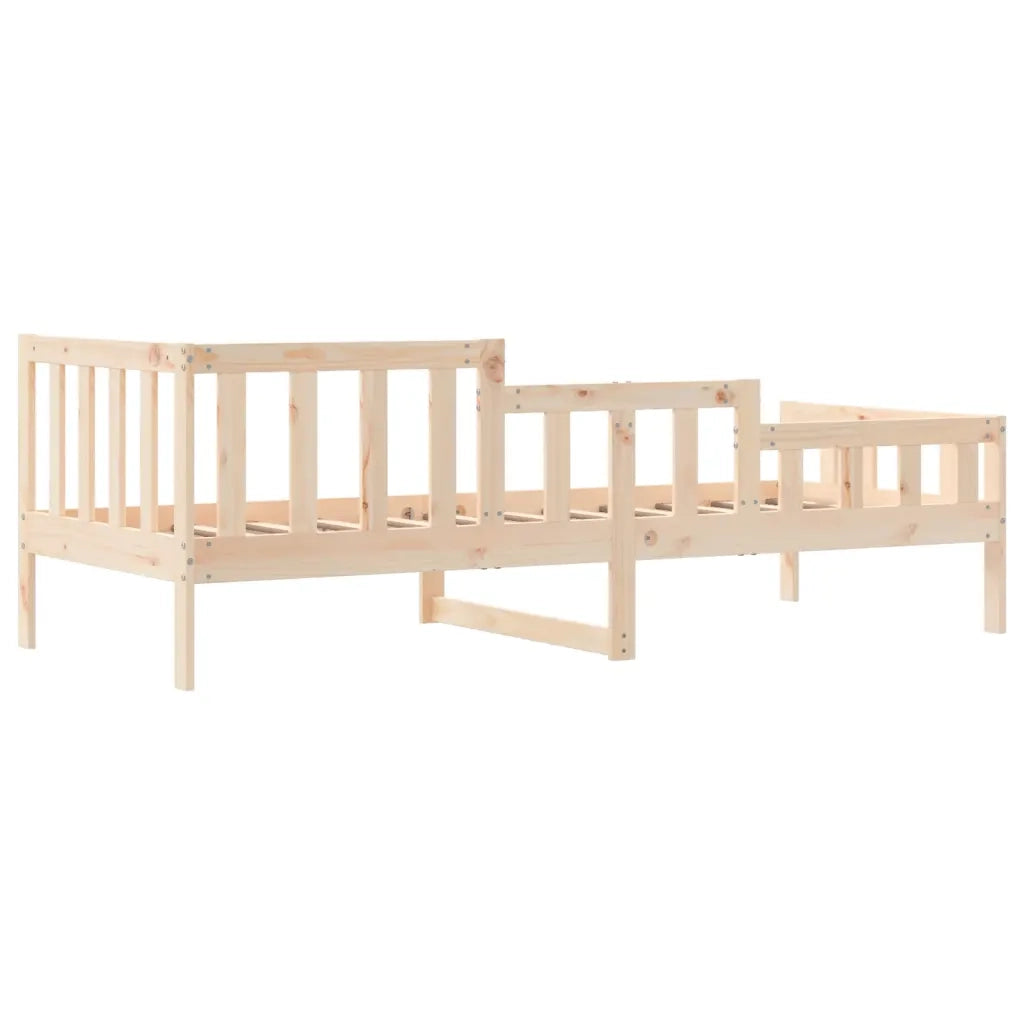 Dormeuse senza Materasso-Divano Letto-Struttura Letto 90x190 cm in Legno Massello di Pino 800877