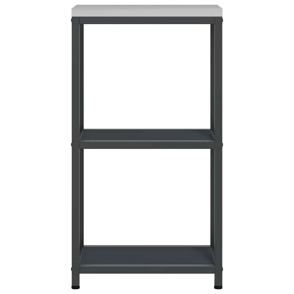Stoccaggio in cucina Antracite 30 x 50 x 92 cm Acciaio 874977